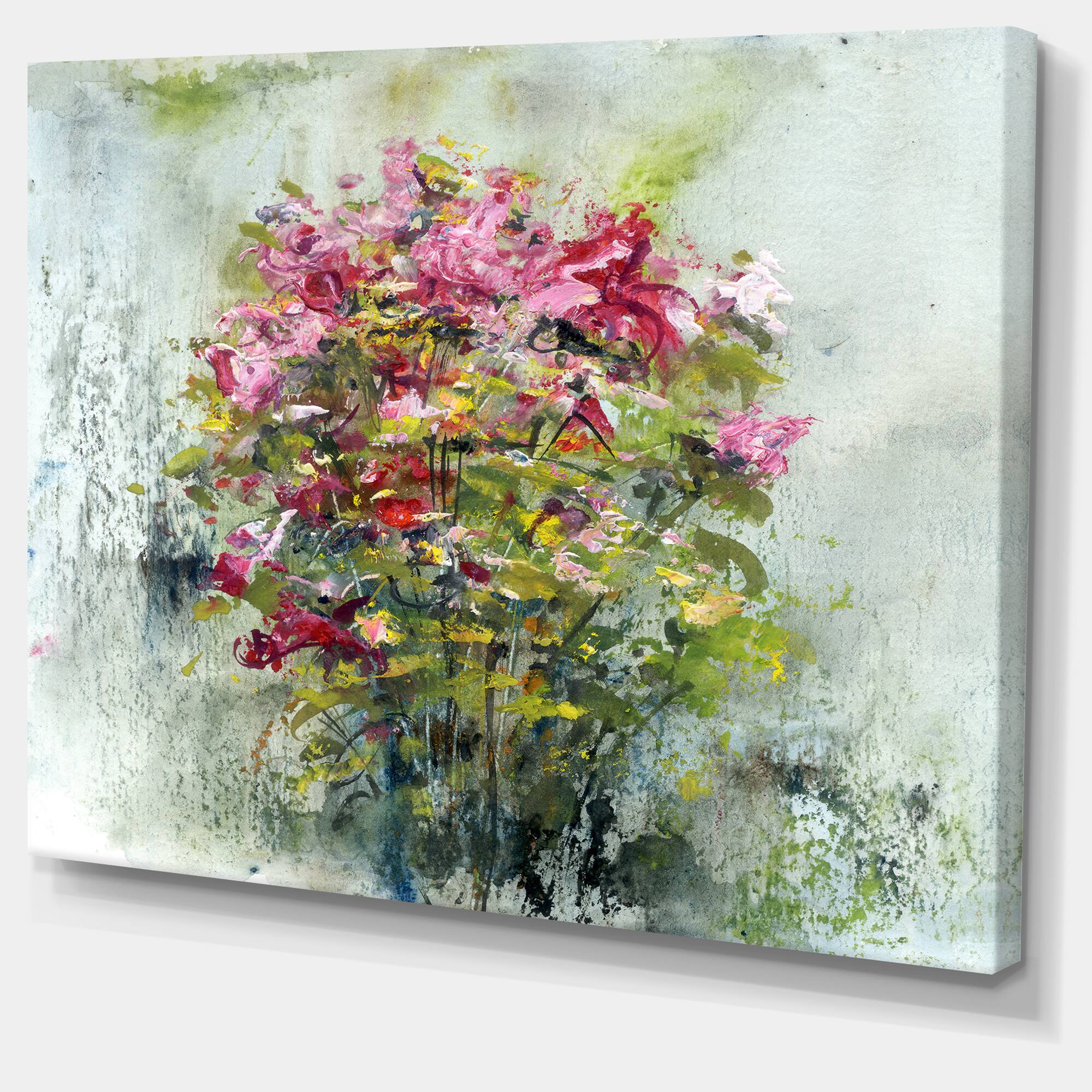 Designart - Bouquets Of Roses Painting Art